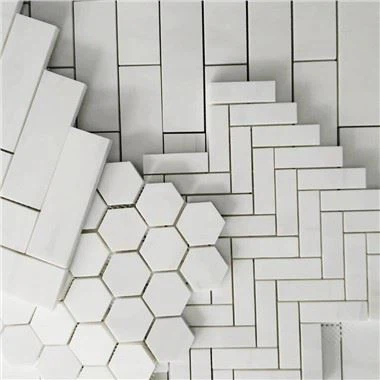 Hvid marmor mosaik