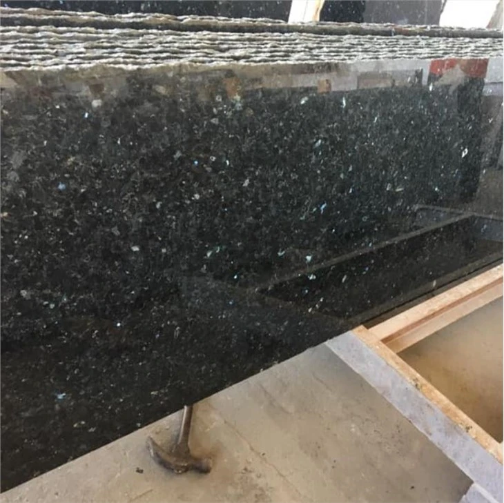 Emeral Pearl Blue Granit til bordplader