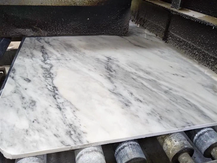 Princess White Marble Slab Dolomite For Countertop , Flooring And Wall